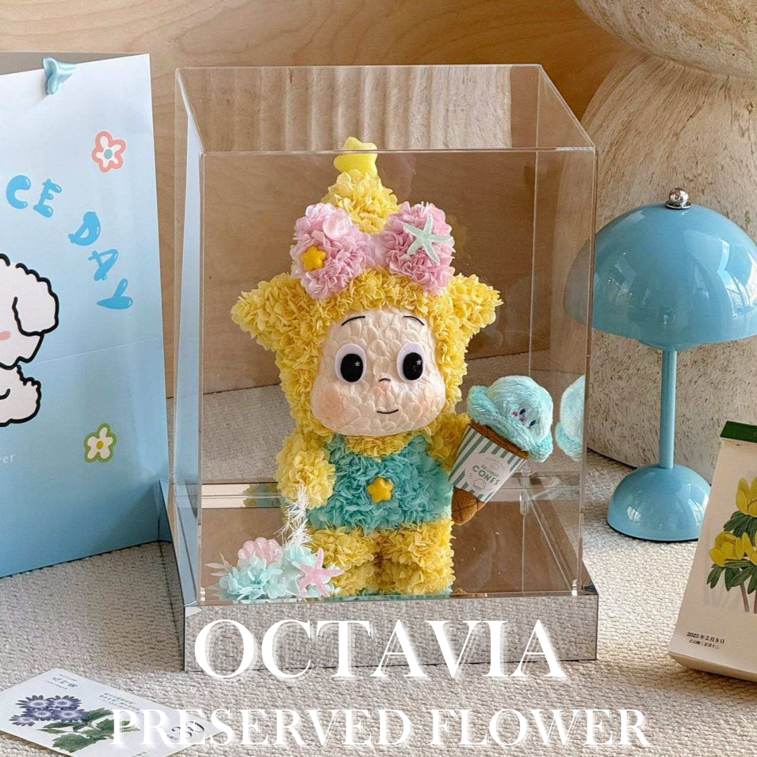 [永生花]-聖誕星星人(共7款)