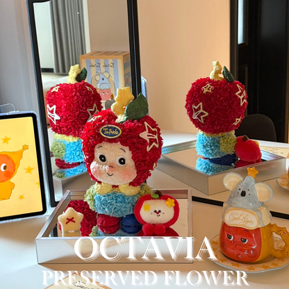 [Preserved Flower] - Christmas Star People (7 designs in total)