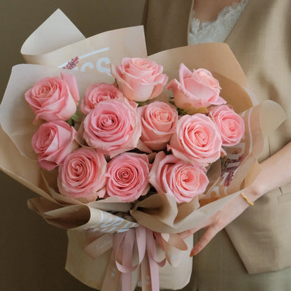 FF15⎪Rosa⎪韓式玫瑰花束(Pink) OCTAVIA